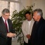 Rencontre avec le Pasteur Jean-Arnold de Clermont, Président de la Fédération Protestante de France à Paris (2002)